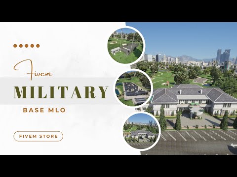 Fivem Military Base MLO Interior & map for Fivem Store| GTA V