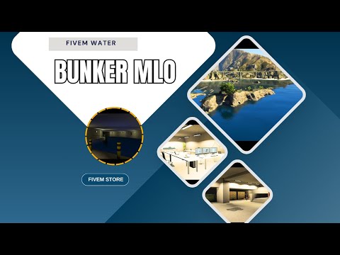 Fivem Water Bunker MLO Interior & map for Fivem Store| GTA 5