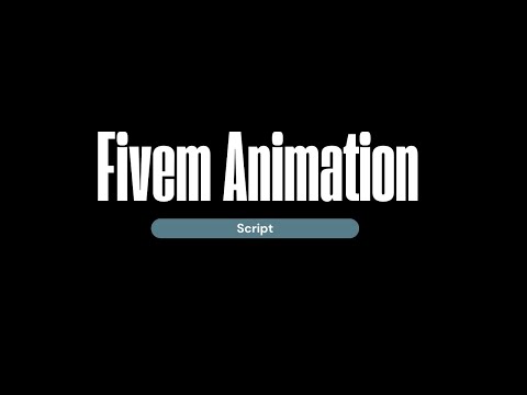 Fivem Animation Script  For System For Fivem Server