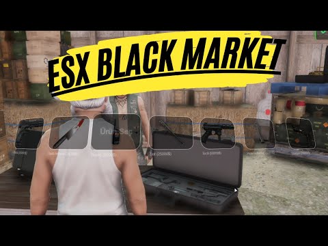 Fivem esx black market | Esx Script