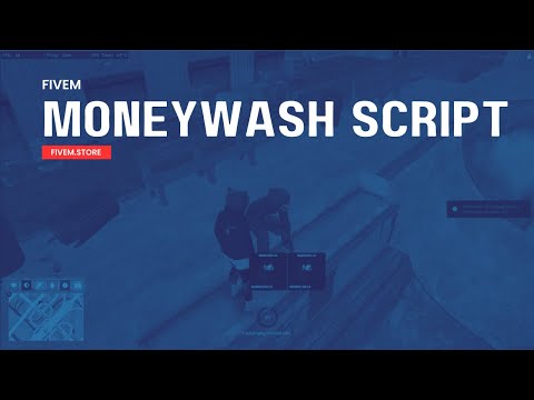 Fivem Moneywash Script | Fivem script | Qbcore Script