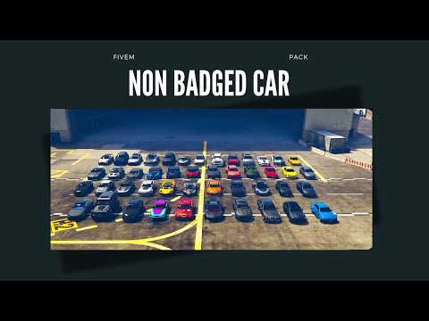 FiveM Non Badged Car Pack