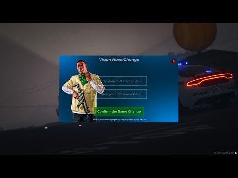 Fivem Name Change Script System For QBCore Server