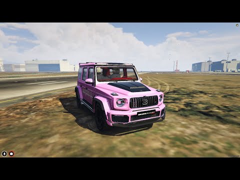 [FiveM Sports Car] Fivem Mercedes-Benz AMG G63 Brabus Rocket 900 2022 for your cutom server