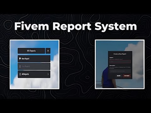 Fivem Advanced report system For Fivem Server