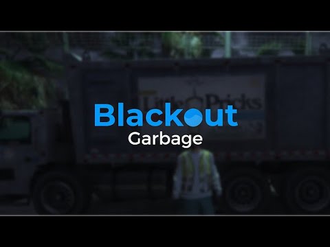 Fivem Blackout - Garbage Job  | Exs Script