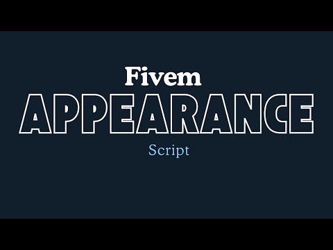 Fivem Appearance  | Qbcore Script  | Fivem script