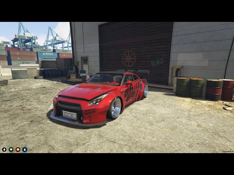 Fivem Nissan GT-R  | FiveM Car & Vehicle | GTA V