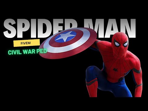 Fivem spiderman civil war Ped