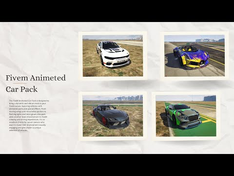 Fivem Animeted Car Pack