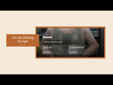 Fivem Dialog Script | Qbcore Script  | Fivem Script