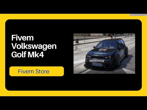 Fivem Volkswagen Golf Mk4 | nFiveM Car & Vehicle | GTA 5