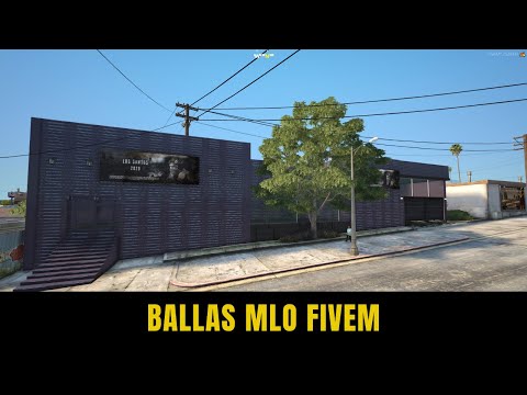 Ballas MLO Fivem Interior & map for Roleplay | FiveM Mlo