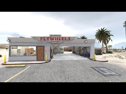 FiveM Fly Wheel Garage MLO Interior & map for Roleplay | FiveM.Store