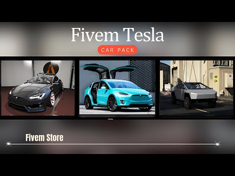 [FiveM Maps] Fivem Tesla car pack for your cutom server