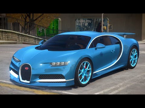 Fivem 2017 Bugatti Chiron wheel blue | Flying Vehicle