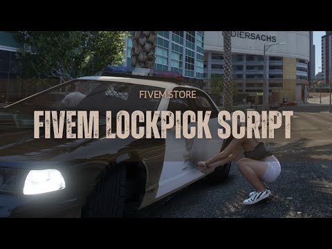 Fivem Lockpick Script | Fivem Roleplay Scripts | Qbcore Script