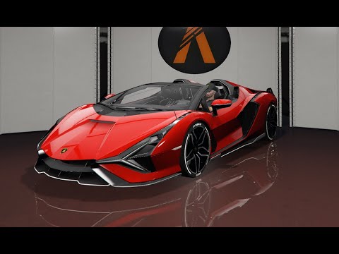 Fivem Lamborghini Sian Roadsters Car & Sport Car for Fivem car | GTA 5