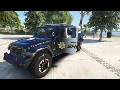 Fivem Jeep Gladiator | Police Vehicle