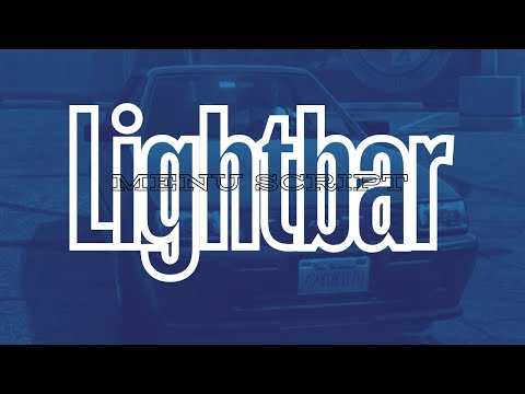 Fivem Lightbar Menu Script | Fivem Script | GTA 5