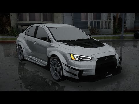 Fivem Mitsubishi Lancer Evolution X 2008 Varis | Flying Vehicle