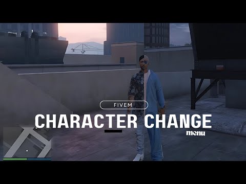 Fivem Character change menu  | Exs Script | Fivem Script