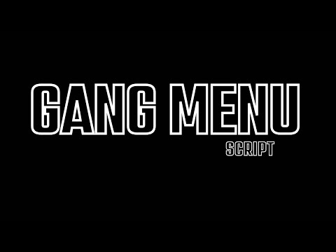 Fivem Gang menu Script   | Fivem script | Qbcore Script