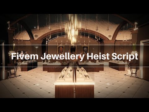 Fivem Jewellery Heist Script  | Qbcore Script | GTA V