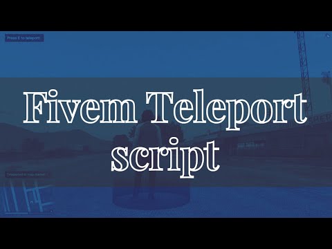 Fivem Teleport script | Exs Script