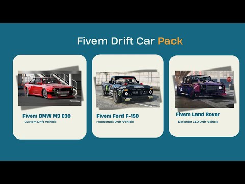 Fivem Drift Car Pack