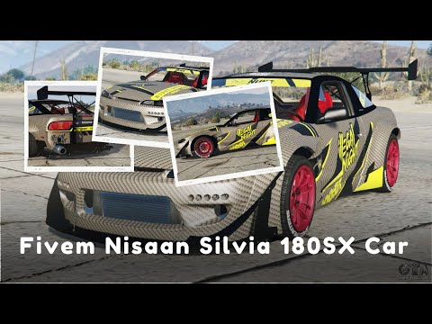 [FiveM Car] Fivem Nisaan Silvia 180SX Car for fivem servers