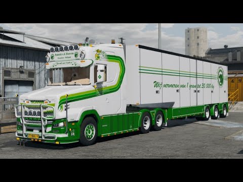 Fivem Scania 770ST Patrick VD Hoeven + limetec trailer