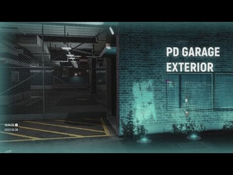 Fivem PD garage exterior | Exs Script | Fivem Script