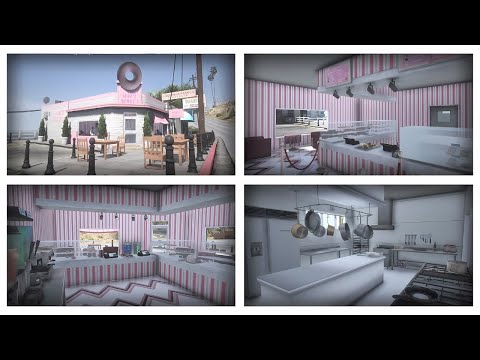 Fivem Donut Shop Interior & map for Fivem Store| GTA V