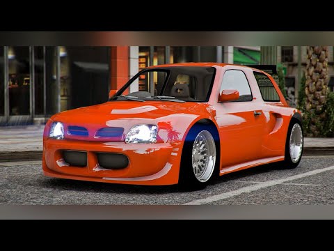 Fivem Nissan Micra K11 | FiveM Car & Vehicle | GTA V