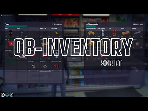 Qb Inventory Script For System For QBCore Server