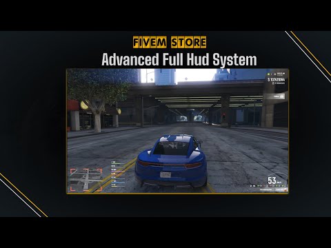 FiveM Full Player HUD System - Install HUD Turbo System - Car Ultra Nitro System | Fivem-Store.com