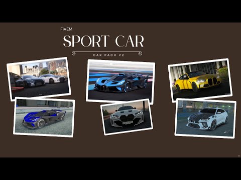 Fivem Sport Car Pack V2