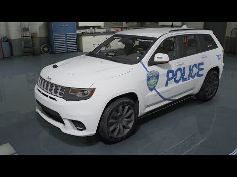 Fivem Jeep Grand Cherokee Police | Police Vehicle