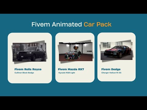 Fivem Animated Car Pack