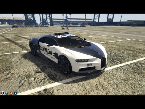 Fivem Bugatti Chiron | Police Vehicles