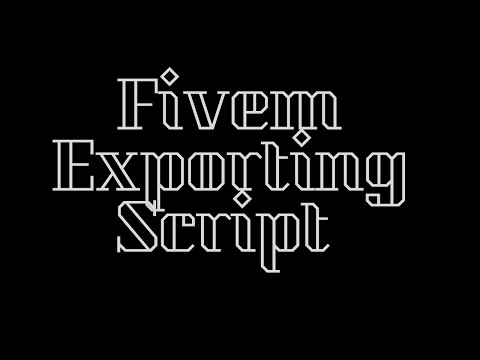 Fivem Exporting Script | Fivem script | Qbcore Script