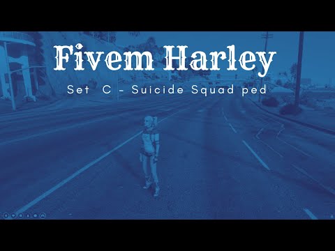 Fivem Harley Set  C - Suicide Squad ped