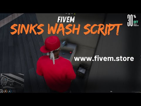 Fivem sinks wash script