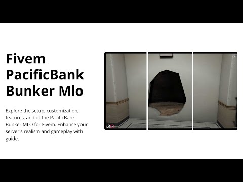 Fivem PacificBank Bunker Mlo |FiveM Store & Maps | GTA V