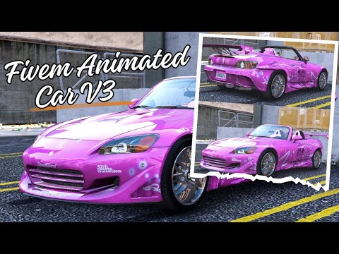 [FiveM Car] Fivem Animated Car V3 for fivem servers