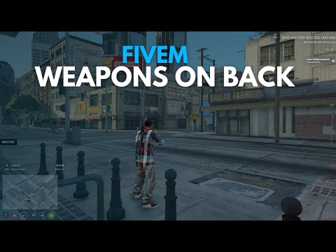 fivem weapons on back  | FiveM Script