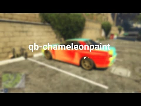 Fivem Chameleon Vehicle Paint Item  | Qbcore Script  | Fivem script