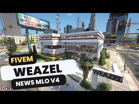 Fivem Weazel News MLO V4 Interior & map for Fivem mlo | GTA V