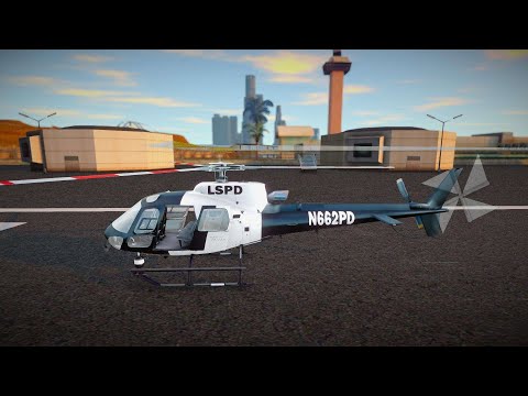 Fivem LAPD Eurocopter AS350 | Helicopter